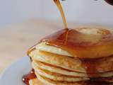 Pancakes au sirop d’érable sans gluten ni lactose