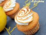 Cupcakes façon tarte au citron meringuée