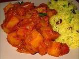 Aloo tamatar : Pommes de terre aux tomates à l'indienne (recette vegan)