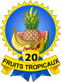 Fruits Tropicaux - 20 fruits