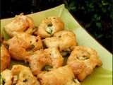 Minis choux Courgette - Fourme d'Ambert