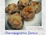 Champignons farcis Chorizo/ Fromage blanc