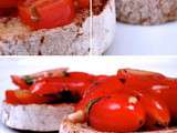 Bruschetta et pan con tomate