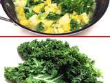 Chou Kale: le Kale braisé à l'Orange, Gingembre et Coriandre