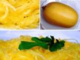 Cuisson de la courge spaghetti/Courge spaghetti à l’huile d’olive
