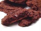 Dessert: les Biscuits Double Chocolat de Style Brownies