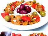 Légumes d'Automne: Poivron, Aubergine, Chou-fleur, Tomate, Oignon