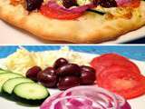 Pizza à la grecque