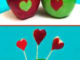 Spécial Saint-Valentin: Comment Faire des Petits Coeurs en Pomme