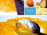 Confiture pomme, gingembre et orange