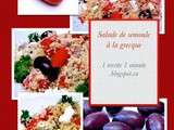 Salade de semoule (couscous) à la grecque