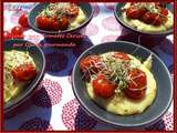 Polenta aux Tomates Cerises par Oh, la gourmande