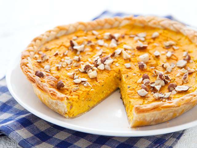 Recettes de Tarte au Potimarron de 100 Végétal