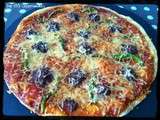 Pizza armenienne (poivron viande hachée)