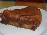 Gâteau au chocolat aux figues fraîches