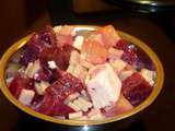 Salade de crozets, betteraves et feta