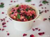 Salade de quinoa à la betterave pour octobre rose