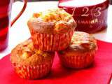 Muffins aux pommes