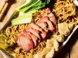 Chine: Wonton Noodles (Wanton Mee)