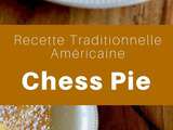 Etats-Unis : Chess Pie