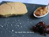 Foie gras cuit dans le sel parfumé