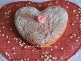 Gâteau aux biscuits roses de Reims et aux pralines roses