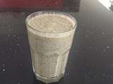 Milk shake chia et son d'avoine (ig bas)