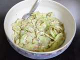 Salade de concombre au wasabi et sésame (ig bas)