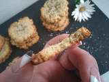 Idée apéritive... Crackers avoine amandes huile d'olive thym et fleur de sel