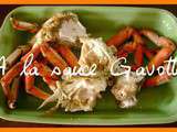 Araignées de mer ou crabes, cuisson et sauce