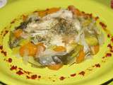 Blanc de Poulet et Ronde de légumes