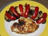 Filet de poulet et algorithme d’aubergines