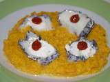 Purée de carotte au chèvre