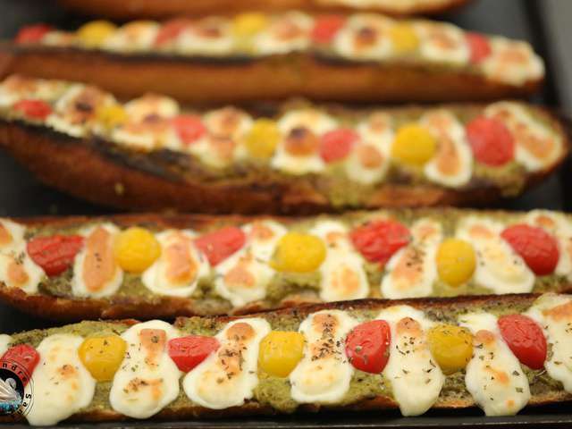 Recettes De Baguette Et Mozzarella