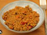 Quinoa bowl façon tajine