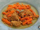 Sauté de veau sauge et cidre aux carottes