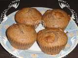 Muffins au nutella et céréales