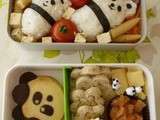 Bento #005: La famille Panda