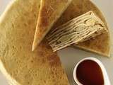 Millefeuille de crèpes