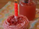 Cupcake printanier pour mon anniversaire
