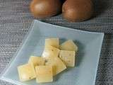 Compote de pommes/kiwis destructuree … en bonbons gelifies