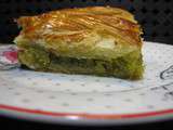 Galette des rois aux pistaches et aux amandes