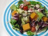 Salade composee aux patates douces