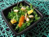 Salade exotique au haddock, mangues et fruits de la passion