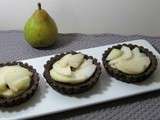 Tartelettes poire chocolat