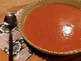 Soupe maison à la tomate , ma préférée
