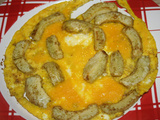 Omelette aux fonds d'artichauts à la bourguignonne