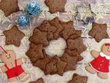 Biscuits de Noël au chocolat et à la cannelle