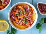 Ceviche de saumon à l'orange