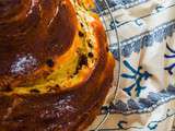 Brioche roulée aux pépites de chocolat